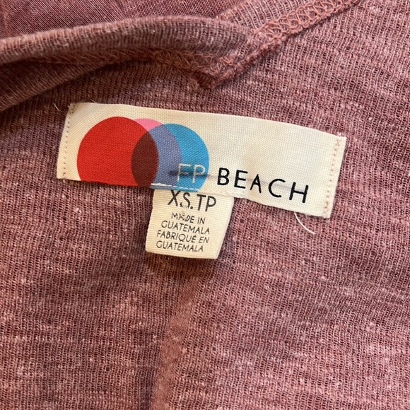 NWOT Free People Beach Sleeveless V-Neck Button-Front romper jumpsuit - XS - Picture 7 of 10